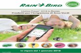 Listino Prezzi 2018 in Euros Prodotti per l’Irrigazione ... BIRD 2018 -web.pdf · Categoria TU3: Prodotti specifici per Aree Verdi PRODOTTI PER IL GOLF Categoria GLF2: Applicazioni