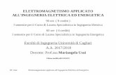 ELETTROMAGNETISMO APPLICATO ALL'INGEGNERIA ELETTRICA …people.unica.it/mariangelausai/files/2015/01/1_EAIEE_INTRODUZIONE... · all’ingegneria Elettrica ed Energetica_1 Teoria dei