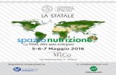 spazionutrizione - DS Medica · Carlo Maria Rotella 16.30 Aspetti nutrizionali della terapia dell’obesità Gabriele Riccardi 17.00 Terapia cognitivo comportamentale dell’obesità