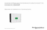 Manuale di installazione e funzionamento - Schneider Electricsolar.schneider-electric.com/.../07/...990-9687a-005_rev02-iec_ita.pdf · PERICOLO PERICOLO indica una situazione di pericolo