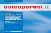 Osteoreview Osteoporosi e aderenza efficacia ... · (rispetto delle indicazioni nell’assunzione del tratta-mento) e persistenza (prose- ... terapeutiche sempre più van-taggiose.