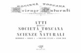ATTI - stsn.it · Abstract - Catalogue of the late Pleistocene-Holocene fossil mammalian collection from “Canale delle Acque Alte (Canale Mussolini)” (Natural