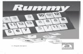 I Regole del gioco - goblins.net -I-.pdf · 6 RummyI Regole del gioco Contenuto 106 carte 2 jolly 2 serie di pezzi azzurri numerati da 1 a 13 2 serie di pezzi verdi numerati da 1