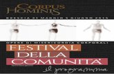 il programma - Corpus Hominis · di misericordia sette appuntamenti che evocano sul piano artistico le sette opere di misericordia corporali: dar da mangiare agli affamati, dar da