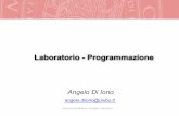Laboratorio - Programmazionediiorio.nws.cs.unibo.it/infogeo1819/pdf/07-Programmazione-PHP.pdf · per il Web ma general-purpose Noi lo usiamo per programmi command-line ... La programmazione