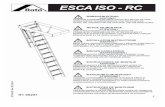 Esca ISO RC R1 99201 neu - Roto Мансардные окнаru.dst.roto-frank.com/.../Instrukcia_montazha_ESCA_ISO-RC_R1_99201.pdf · rispettate scrupolosamentele indicazioni durante