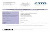 European Technical Approval ETA-06/0264 - Aluminios AMMFaluminiosammf.com/assets/cstb_geode.pdf · MEMBRE DE L’EOTA European Technical Approval ETA-06/0264 ... 27 pages including
