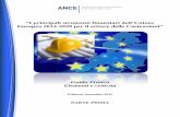 I principali strumenti finanziari dell’Unione Europea 2014 ... ai... · Sintesi della “Guida Generale sui finanziamenti dell’UE per il settore delle ... 2014/2020, di cui possono