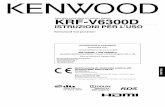 ISTRUZIONI PER L’USO - manual.kenwood.commanual.kenwood.com/files/489161d8dc4da.pdf · ITALIANO CENTRO CONTROLLO AUDIO VIDEOKRF-V6300D ISTRUZIONI PER L’USO DICHIARAZIONE DI CONFORMITA’