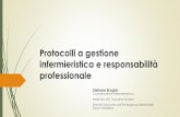 Protocolli a gestione infermieristica e responsabilità ... 2017/Brogini.pdf · Protocolli dolore Raccomandazioni Intersocietarie Italiane (SIAARTI, SIMEU, SIS 118, AISD,SIARED, SICUT,