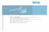 W21 Knauf · 678 418 - 568 318 - 468 368 - 518 H2 (për WC të varura dhe doreza mbajtëse) Dim. në mm Konstruksionet e mureve vertikalë / Veshjet e mureve sipas udhëzimeve teknike