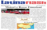 Anno XVIII n° 154 Periodico di Latina e Provincia Motori e ... · ricoloso rispetto agli anni precedenti. La Scuderia Ferrari Club Norma ha accolto nella palestra della scuola ...