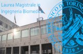 Laurea Magistrale in Ingegneria Biomedica - corsi.unica.itcorsi.unica.it/ingegneriabiomedica/files/2014/08/PoliTO-2017.pdf · Orientamento Biomeccanica Orientamento finalizzato all’acquisizione