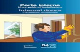 Porte interne - barausse.com · Porte interne Linee guida all’installazione Internal doors Installation guidelines Gruppo Porte di EdilEGnoArrEdo