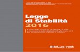 Legge di Stabilità 2016 - antifurti-milano.it · presso ENPALS. 4. Gli esperti contabili iscritti nella Sezione B ... requisiti nel modello di dichiarazione di cui all’ar-ticolo