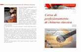 Corso di perfezionamento di chitarra classica brochure musicale/images/Corso di... · Corso di perfezionamento di chitarra classica Looconte Christian Emanuele nasce a Roma nel 1979.