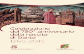 Celebrazione del 750° anniversario di Dante 1265-2015 · 1265-2015 Celebrazione del 750° anniversario della nascita di Dante. In copertina DOMENICO DIFRANCESCO(detto di MICHELINO),