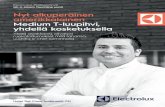 Nyt alkuperäinen amerikkalainen Medium T-luupihvi ...tools.professional.electrolux.com/Mirror/Doc/CLF/CLF_CLF-9JER04_1... · sisäinen Chef Academy yhdistää kansainvälisen kokemuksen