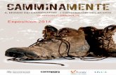 CAMMINAMENTE - sanfrancescoassisi.org · che raccontano storie incredibili. Scarpe di profughi - Lampedusa ... Ma Gregolin sa andare oltre l’arte per l’arte, fino a sconfinare