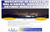 MERCATINI DI NATALE IN VAL D'AOSTA, CASTELLI, E … file– ingressi (Castello di Issogne + Castello di Fenis) – biglietto funivia Skyway Monte Bianco per entrambi i tronconi –
