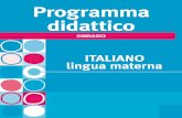 ITALIANO lingua materna - eportal.mss.edus.sieportal.mss.edus.si/msswww/programi2010/programi/media/pdf/un... · rali implicati nella comunicazione (cinesica, prossemica, oggettemica,