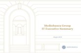 Mediobanca Group IT Executive Summary · Supporto del management Semplificando le decisioni con tecnologie sofisticate TECNOLOGIE COMPORTAMENTO ... procedurale e organizzativo volte