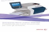 Stampante Xerox Colour 550/560 Produttività più colore eccezionale per ... · La stampante Xerox® Colour 550/560 coniuga qualità delle immagini da riferimento, gestione flessibile