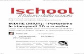 Indire (MIUR): «Porteremo le stampanti 3D a scuola» · 0 Indire (MIUR): «Porteremo le stampanti 3D a scuola» ... 1 di 13 28/04/2016 15:42