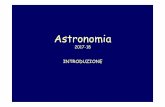 2017-18 Astronomia1 L00 [modalità compatibilità]cosmo.fisica.unimi.it/assets/LezioniAstronomia/astronomia1718/2017... · • Sistema Solare Pianeti terrestri e pianeti giganti.