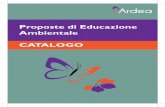 Proposte di Educazione Ambientale CATALOGO Ardea.pdf · INDICE ACQUA • Il lungo viaggio di una goccia d’acqua 6 • Le proprietà dell’acqua 7 • Acqua risorsa preziosa 8 AMBIENTE