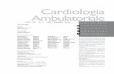 Cardiologia Ambulatoriale - arcacardio.eu · delle cardiopatie e dove si programma il follow-up a ... gestione della cardiopatia ischemica cronica, che hanno ricevuto grande attenzione
