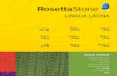 LINGUA LATINA - resources.rosettastone.comresources.rosettastone.com/rs3/content/documentation/cc_la_level_1.pdf · Course Content Contenido del curso. Contenu du cours Kursinhalt.