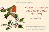 Concerto di Natale alla Casa Protetta Val Parma · Al termine del concerto, il nostro Preside, ha voluto ringraziare la Casa di Riposo che ci ha gentilmente ospitato e la Professoressa