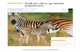 Safari des grands espaces - ns.clubmed.com · AFRIQUE & OCÉAN INDIEN / KENYA / TANZANIE EXTENSION : Zanzibar 11 JOURS/9 NUITS OU 14 JOURS/12 NUITS. ... Découverte de la richesse