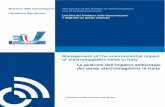 Management of the environmental impact of electromagnetic ... · Management of the environmental impact of electromagnetic fields in Italy La gestione dell’impatto ambientale dei