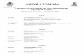 «VIVA L’ITALIA» - Comune di Desenzano del Gardacomune.desenzano.brescia.it/_system/xstandard/services/20110630... · anonimo L’addio del volontario toscano (Addio mia bella