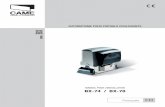 AUTOMATISME POUR PORTAILS COULISSANTS BXvente-automatismes.com/manuals/ZBX74.pdf · Assurez-vous d’avoir tous les outils et le matériel nécessaire pour effectuer le montage de