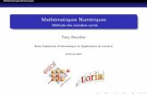 Mathématiques Numériques - Méthode des moindres carrésdocuments.tony-bourdier.fr/MN/CMMC.pdf · logo Mathématiques Numériques Mathématiques Numériques Méthode des moindres