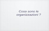 Cosa sono le organizzazioni - unikore.it · stato quello di rappresentare le organizzazioni attraverso particolari metafore ... (Morgan, 1997). • Le organizzazioni come macchine