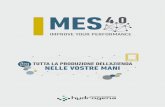 MES 4.0 Brochure 4.0_Brochure.pdf · Si rende pertanto necessario attivare nuove politiche aziendali finalizzate a rilanciare il settore ... Per un’azienda di produzione, è vitale