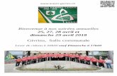 Bienvenue à nos soirées annuelles · 2018-03-25 · Signore delle Cime (2001) Paroles De Marzi Giuseppe, Musique De Marzi Giuseppe Partition offerte par Marianne Romy 8. La marche