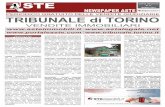TRIBUNALE di TORINO - portaleaste.com · VENDITE IMMOBILIARI     TRIBUNALE di TORINO COPIA GRATUITA N. 17 Maggio 2015