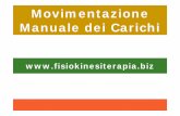 Movimentazione Manuale dei Carichi - Fisiokinesiterapia - …fisiokinesiterapia-news.it/NewDownload/movim.pdf · 2017-09-15 · e la biomeccanica della colonna , ... Anatomia e Fisiologia