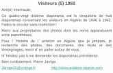 Visiteurs (5) 1959 - enpa-capmatifou.com · 1959 – Sétif – L’Aviamilano F.14 Nibbio d’André Guelfi (Dédé La Sardine) basé à Agadir (Didier Faure) 1959 – Sétif –