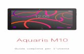 Aquaris M10 Guida completa per l’utente · MicroSDTM è un marchio e logo registrato di SD-3D, LLC. Dolby, Dolby Audio e il simbolo della doppia D sono marchi ... 38 Stampa 38ormazioni