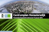 Centrumplan Honselersdijk - Gemeente Westland: Gemeente ... · Presentatie Raadsinformatieavond 13 januari 2014 . Inhoud 1. Aanleiding 2. Proces tot nu toe –ROK / Ruimtelijke verkenning