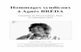 Hommages syndicaux à Agnès BRÉDAcha.unsa-education.com/IMG/pdf/2014-0923_hommages_agnes-breda-vdef.pdf · concrète pendant une année pour permettre à cette famille de vivre