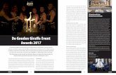 De Gouden Giraffe Event Awards 2017 - eventbranche.nl · den Giraffe’, weet Maartje Springer van het organisa-tiecomité. ... leven gebracht met inkt. Inmiddels is INK Hotel Amsterdam