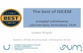 The best of ISICEM - PTAiITslask.ptaiit.org/media/repository/Prezentacje/2016/Krzych_PTAiIT... · The best of ISICEM przegląd subiektywny - płynoterapia, hemostaza, OUN Łukasz