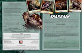 TAKTIKAI TANÁCS - jatekmester.com · A Sharrash egy embertelen intelligenciával megáldott mutáns patkányokból álló, titokzatos és jól szervezett közösség. Földalatti